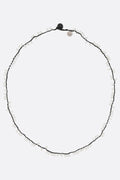 Necklace with Murano glass appliqués