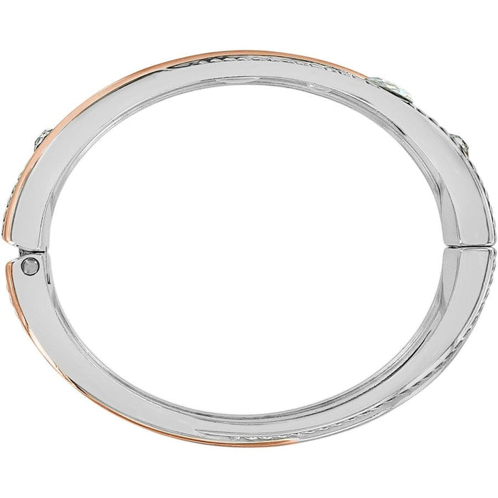 Neptune's Rings Gems Hinged Bangle