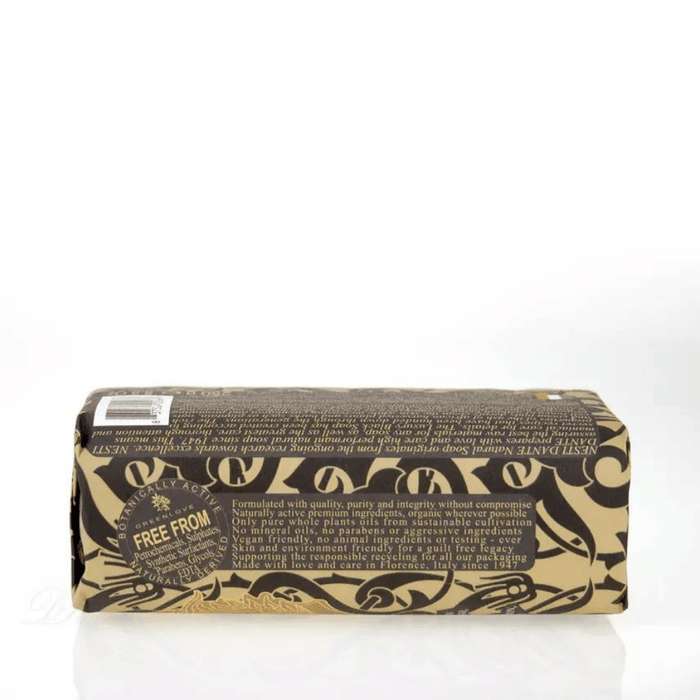 Nesti Dante Luxury Black Soap Soap 250g Side 2