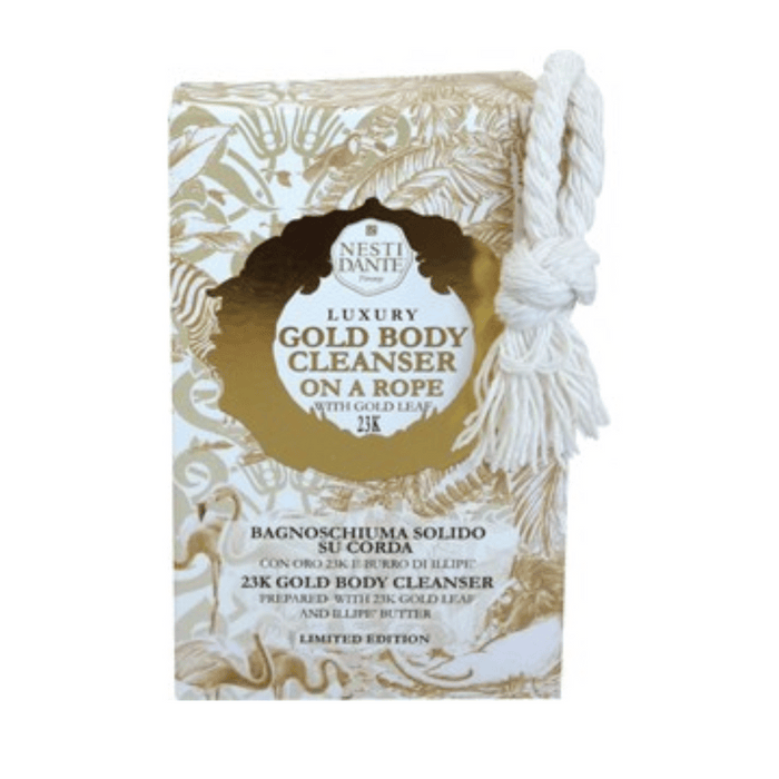 Nesti Dante Luxury Gold Body Cleanser On A Rope 150g