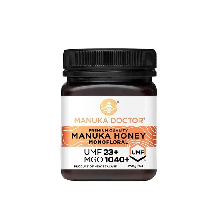MANUKA DOCTOR New Zealand Manuka Honey Monofloral UMF+23 - 250g - Waha Lifestyle - Kuwait