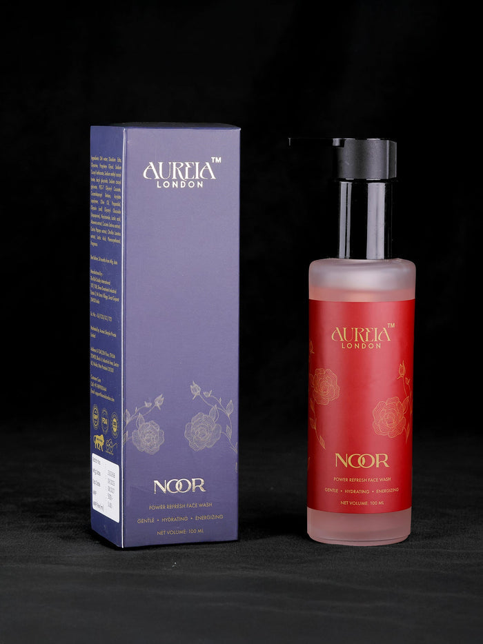 Noor Power Refresh Face Wash By Aureia London - 100ml Aureialondon