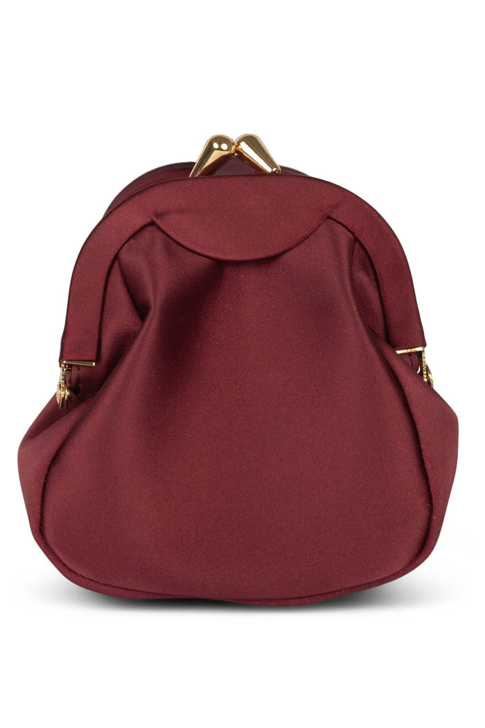 ON-SUNSET Shoulder Bag Wine Satin Gold
_hover