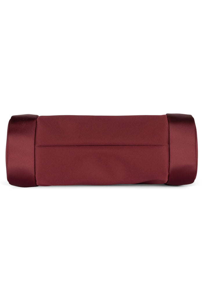 ON-SUNSET Shoulder Bag Wine Satin Gold