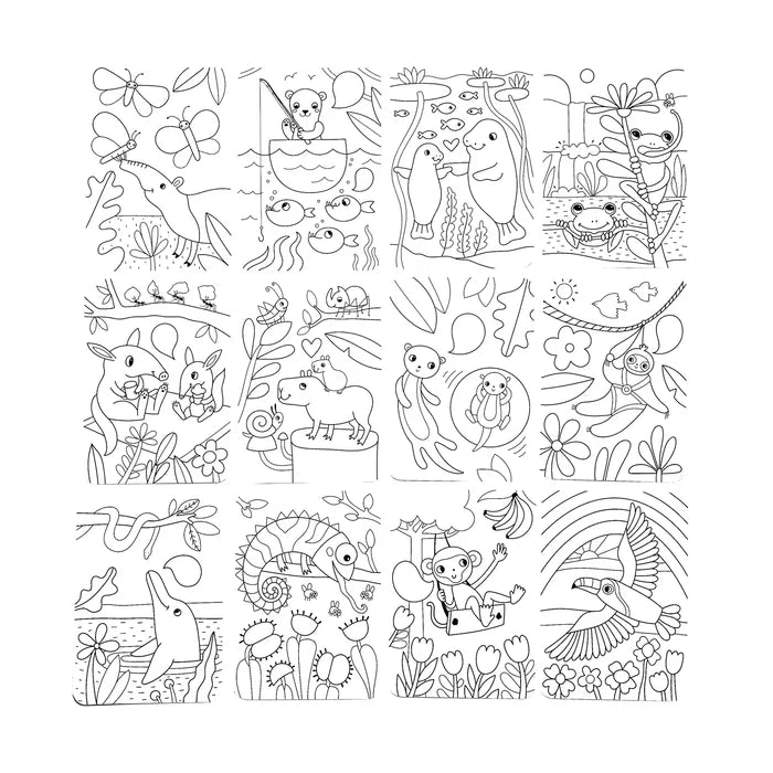 Ooly Undercover Art Hidden Pattern Rainforest Fun