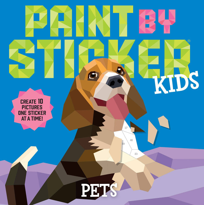 Paint by Sticker Book: Pets