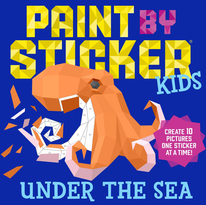Paint by Sticker Book: Under the Sea