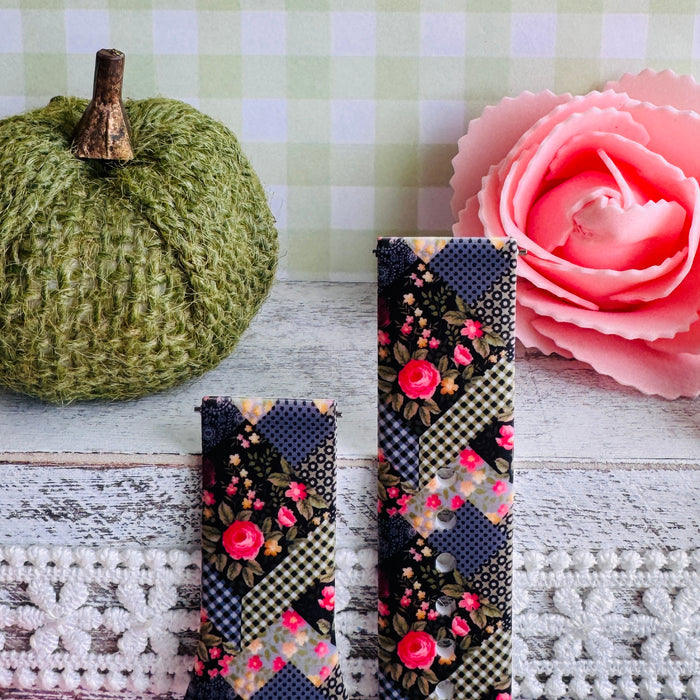 Patchwork Petals Print Silicone Band For Samsung Watch