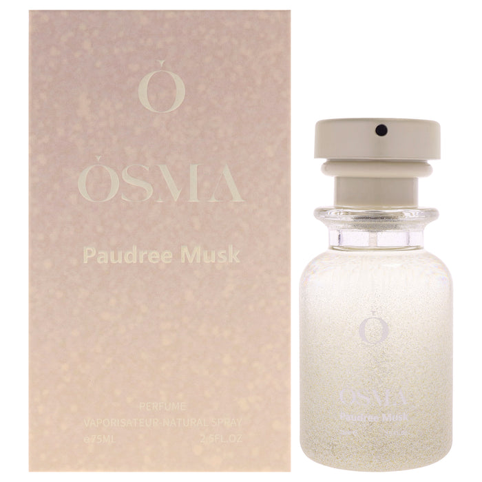 Paudree Musk by Osma for Unisex - 2.5 oz Parfum Spray