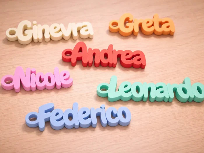 Personalized 3D Name Keychain