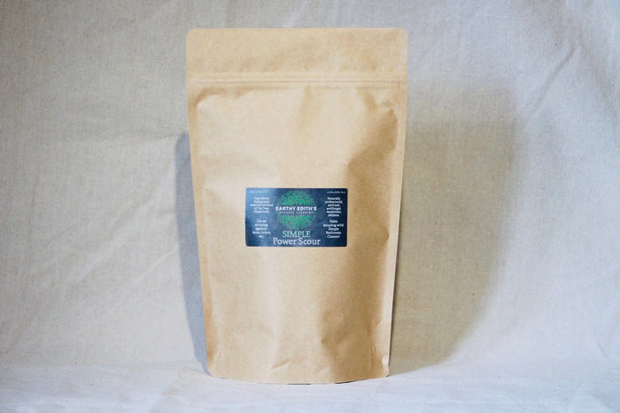 Earthy Edith's 40oz refill bag Power Scour Cleaner - Zero Waste Cleaner, Vegan, Essential Oils, All Natural