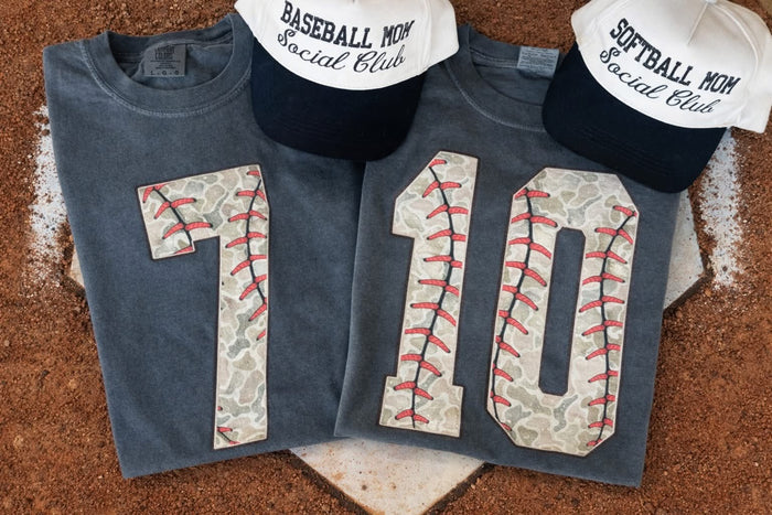 PREORDER: Camo Stitch Tee Custom