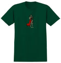 Real Dance With The Devil t shirt green Harry Lintell art