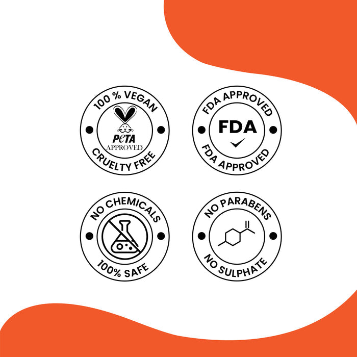 Herby ReFresh day gel certification graphic displaying quality, FDA and cruelty-free style assurance badges.