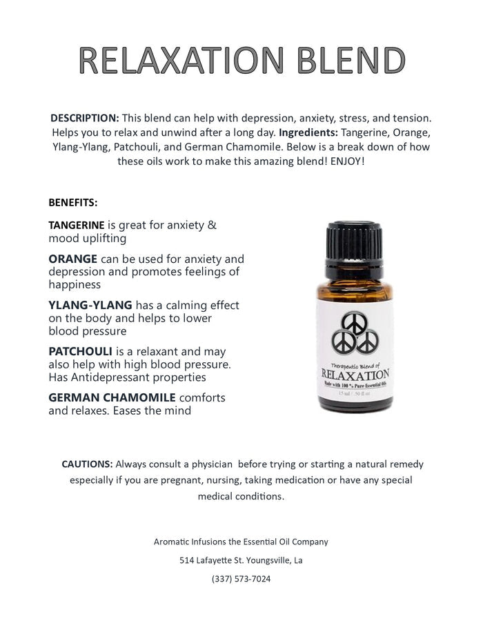 Relaxation Blend 15ml
