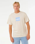Rip Curl Script Icon Loose Tee men's front view