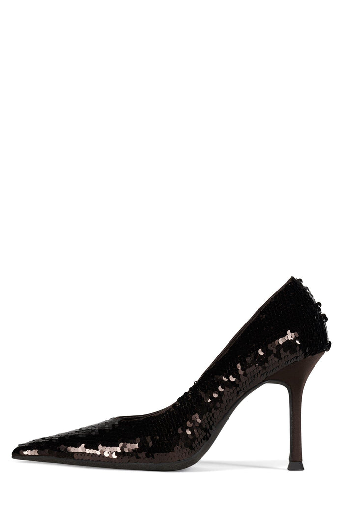 RISK-SEQ Jeffrey Campbell High-Heel Brown