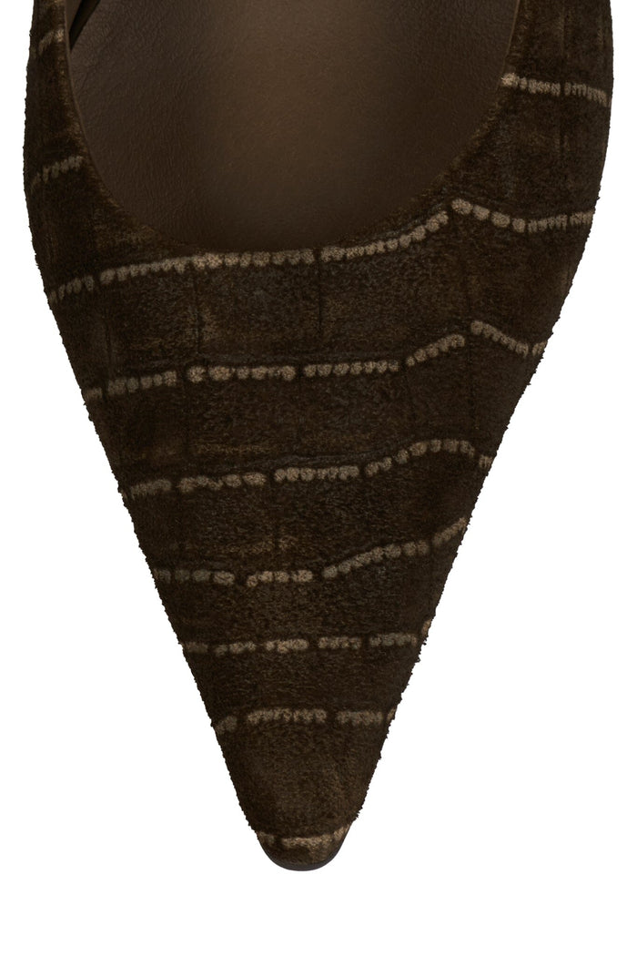 RISKTAKER3 Jeffrey Campbell Stiletto Heels Pump Taupe Snake