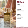 Rosewood Vanilla Noir notes. Smells Like Mancera Roses Vanille
