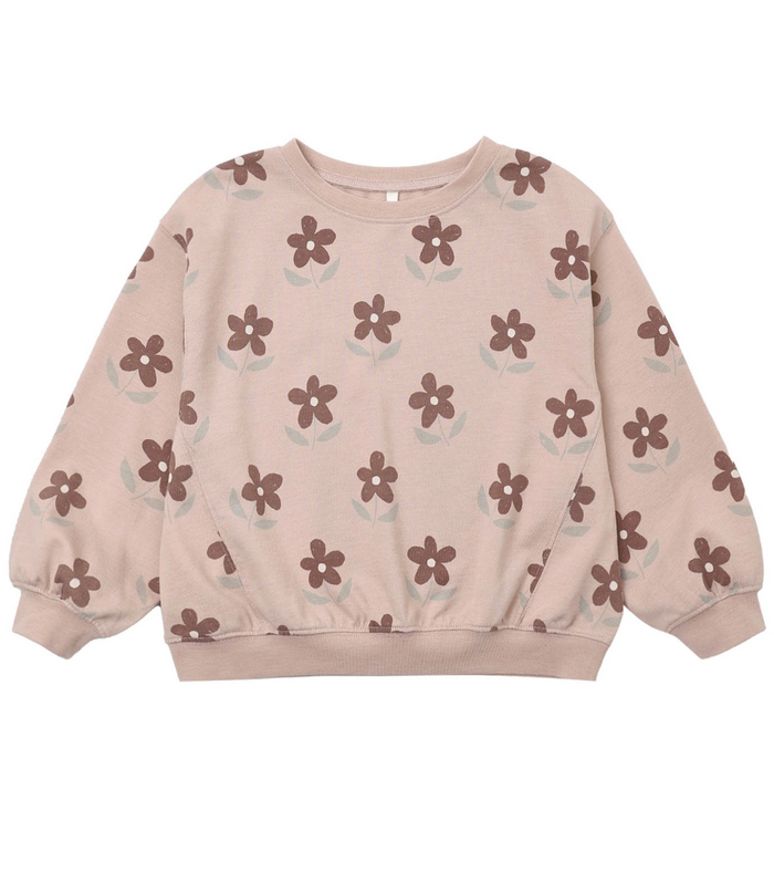 Rylee + Cru Oversized Sweatshirt in Daisy
