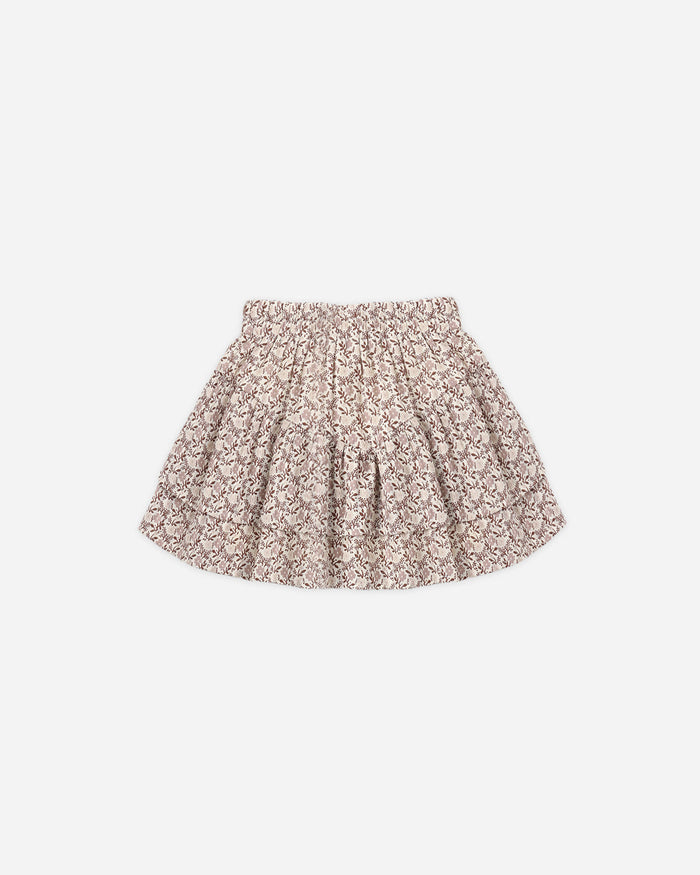 Rylee + Cru Tiered Mini Skirt in Primrose