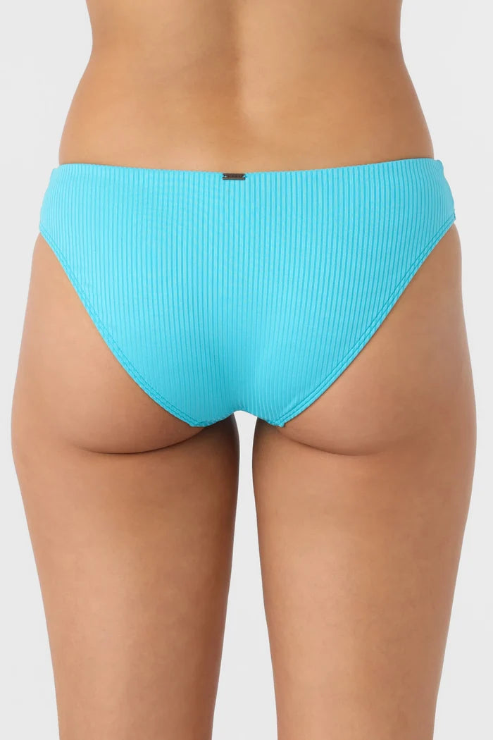 Saltwater Solids Rib Blue Lagoon Bottom