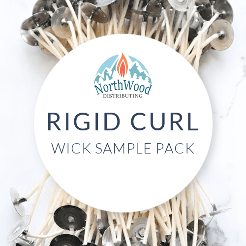* Sample Pack - Rigid Curl Candle Wicks - NorthWood Candle & Craft
