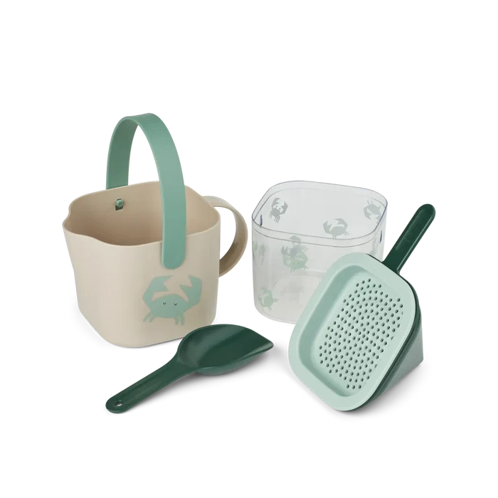 Liewood - Sand Set - Roald - Crab/Sandy - Set