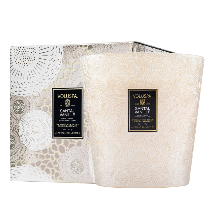 Santal Vanille 9oz Classic Candle