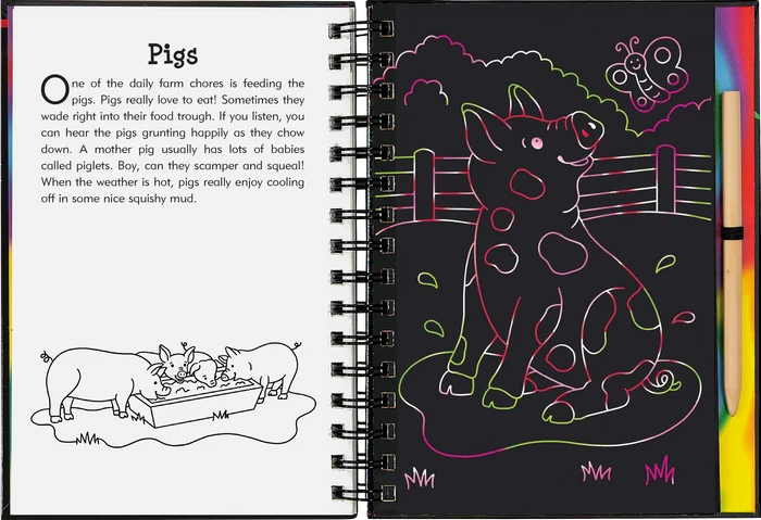 Scratch & Sketch On the Farm