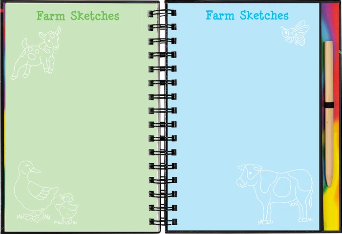 Scratch & Sketch On the Farm