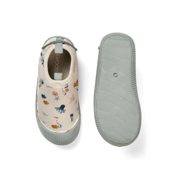 Liewood - Sea Shoe - Sanjia - Sea Creature/Sandy - Bottom