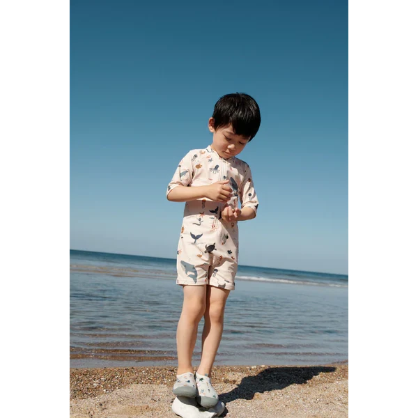 Liewood - Sea Shoe - Sanjia - Sea Creature/Sandy - Lifestyle Cut