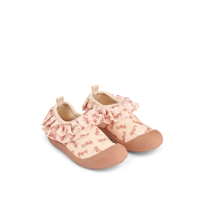 Liewood - Sea Shoe - Sonja Flounce - Seahorse/Apple Blossom