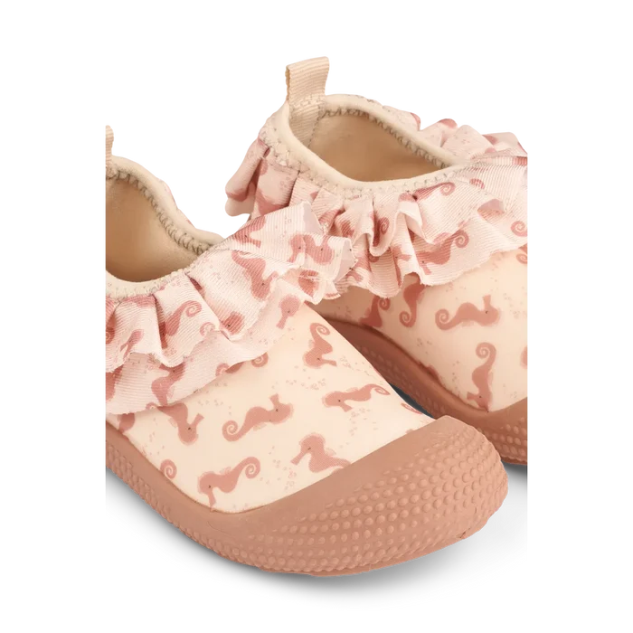 Liewood - Sea Shoe - Sonja Flounce - Seahorse/Apple Blossom - Details