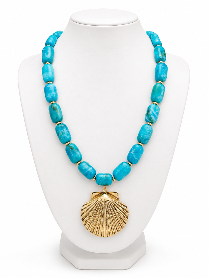 Seashell Serenade Pendant Necklace