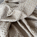 September Linen Plaid Throw Blanket W01 - Magnolia Lane co. Home + Garden + Gift