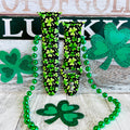 Shamrock Print Silicone Band For Apple Watch
