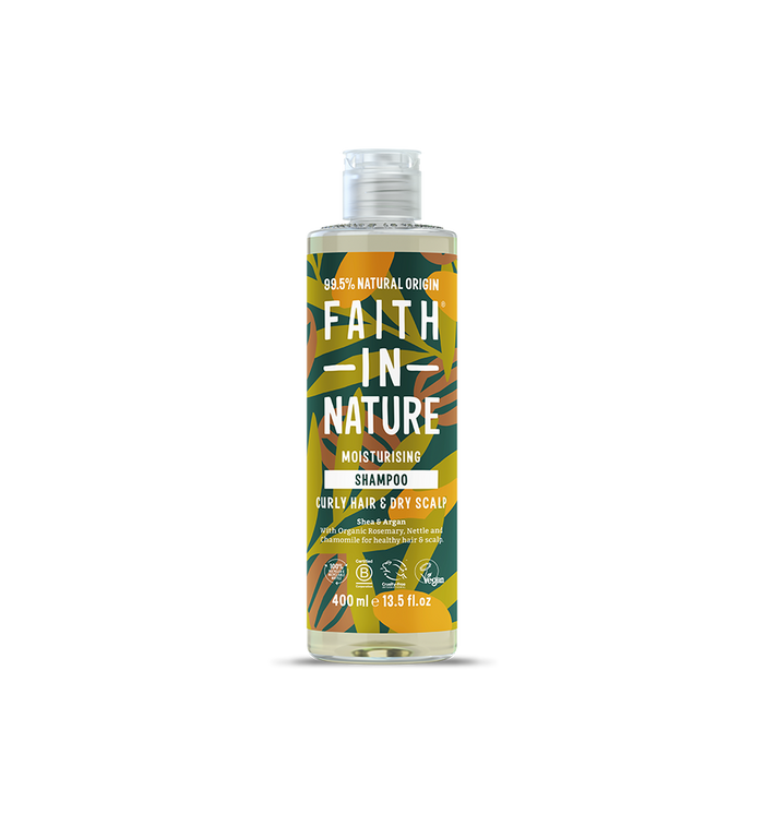 Faith In Nature Natural Shea & Argan Shampoo for Curly Hair & Dry Scalp