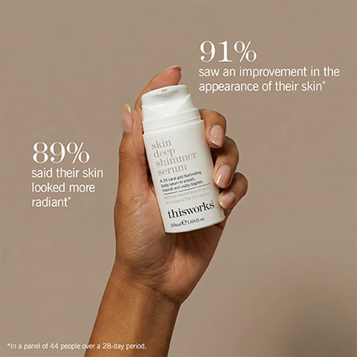 skin deep shimmer serum
