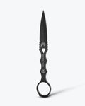 Black SOCP® Dagger Sand Sheath tactical knife shown vertically - Benchmade Knife Co.