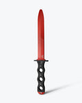 Red SOCP® Fixed Blade Trainer - Vertical Full View | Benchmade Knife Co.
