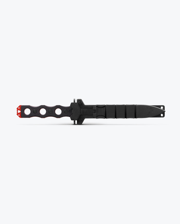Black SOCP® Fixed Blade Trainer Sheath - Side Profile | Benchmade Knife Co.