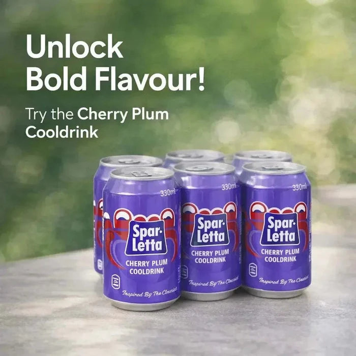 Sparletta Cherry Plum - 330ml (6-Pack) Facebook Ad