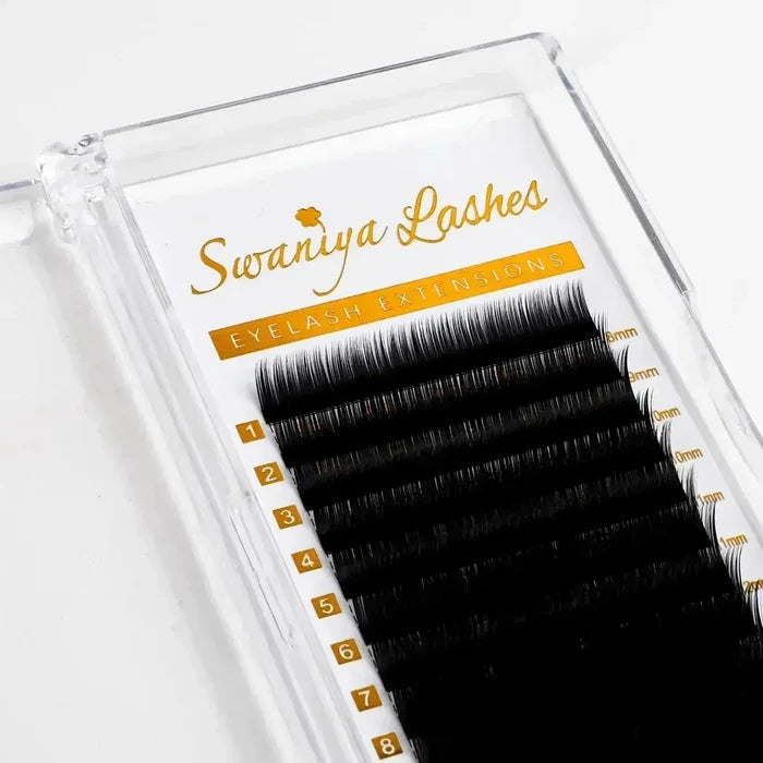 M / L / LJ / LB / LD / LC Curl Volume and Classic Lash Extensions| Swaniya Lashes