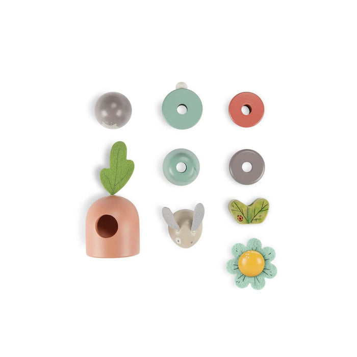 Stacking Toy - Trois Petits Lapins - Components