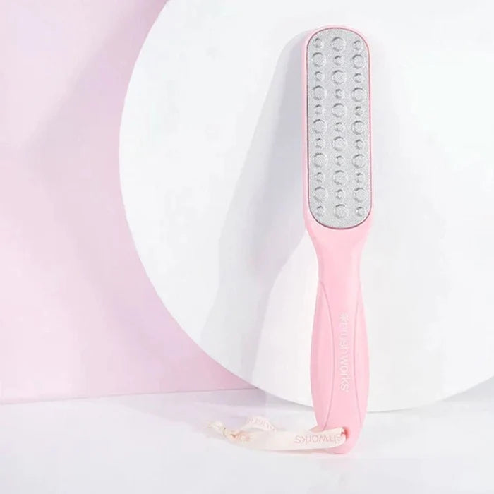 Stainless Smooth Foot File - Pink