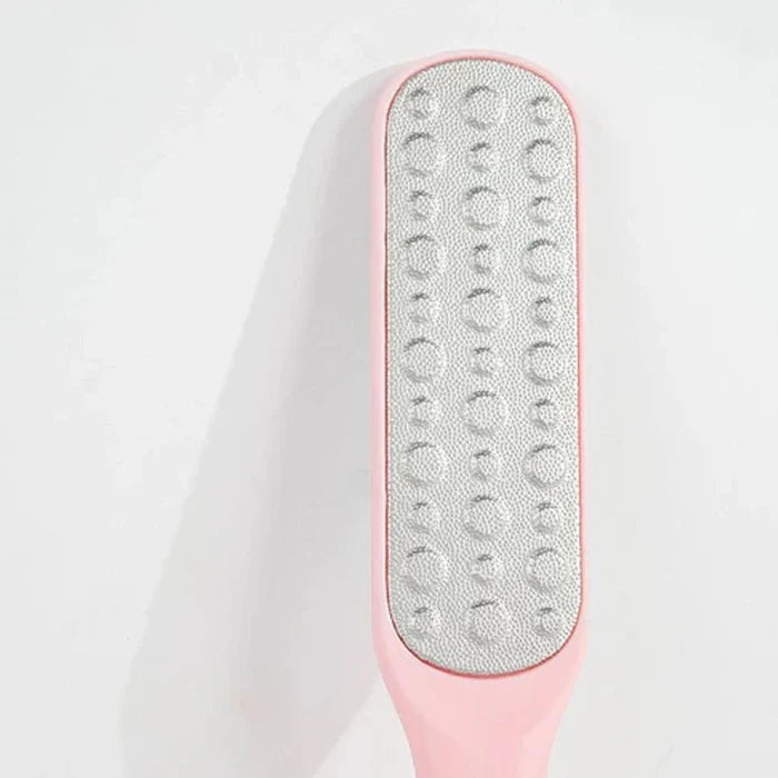 BRUSHWORKS Stainless Smooth Foot File - Pink in Kuwait - Waha Lifestyle