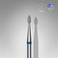 Staleks Diamond Nail Drill Bit Drop Blue EXPERT Head Diameter 1.6 Mm / Working Part 4 Mm