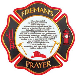 Stepping Stone "Fireman's Prayer" - Cardsmart & Gift